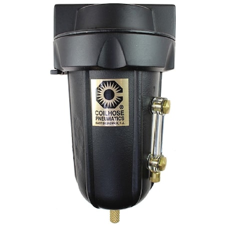 Coilhose Pneumatics Heavy Duty Series Filter, 3/4in, Automatic Drain, Metal Bowl 8826MD